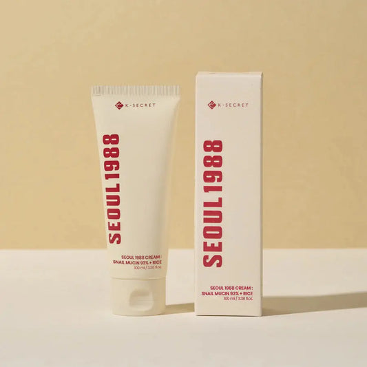 SEOUL 1988 Cream : Snail Mucin 93% + Rice •Concerns