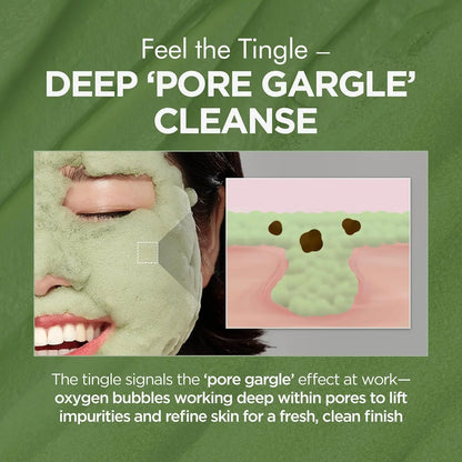 Korean Holy Basil Bubble Deep Mask